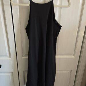 Black Criss Cross Tennis Dress